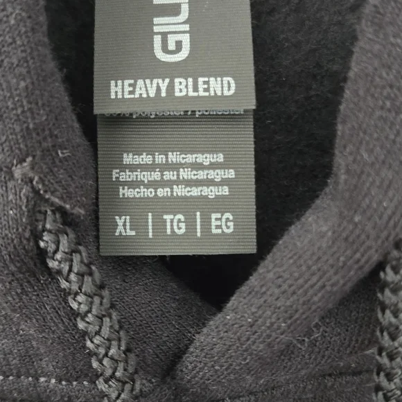 Gildan Black Hoodie with Rainbow Equality Bookstack Graphic - Picture 4 of 4